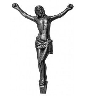 Cristo bronce  de 52 cm 