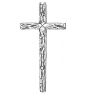 Cruz rustica bronce