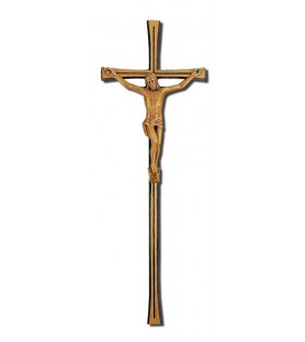 Cruz de ranura cron cristo bronce