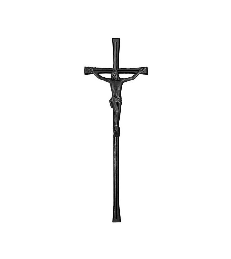 Cruz de ranura cron cristo bronce