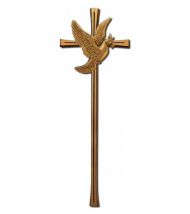 Cruz de ranura con paloma