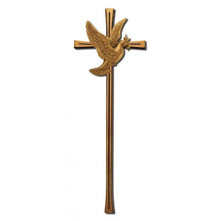 Cruz de ranura con paloma