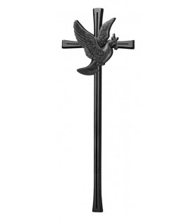 Cruz de ranura con paloma