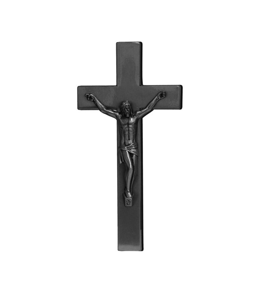 Cruz plana con cristo Cruz plana con cristo