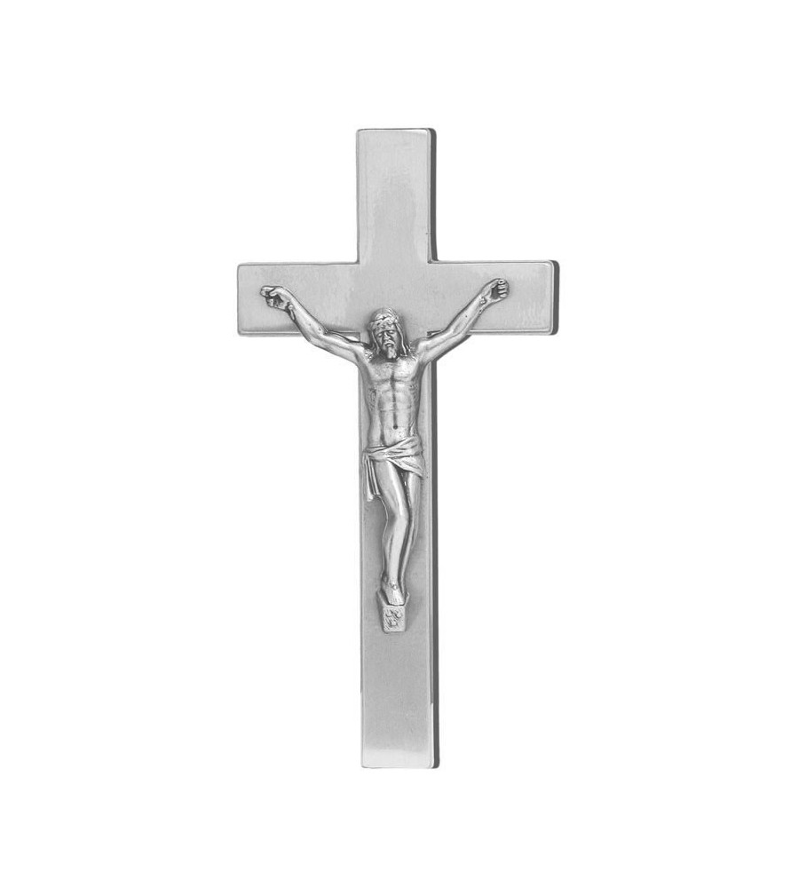 Cruz plana con cristo Cruz plana con cristo