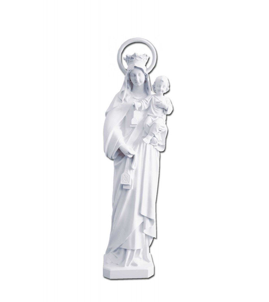 Virgen del Carmen de 80 cm