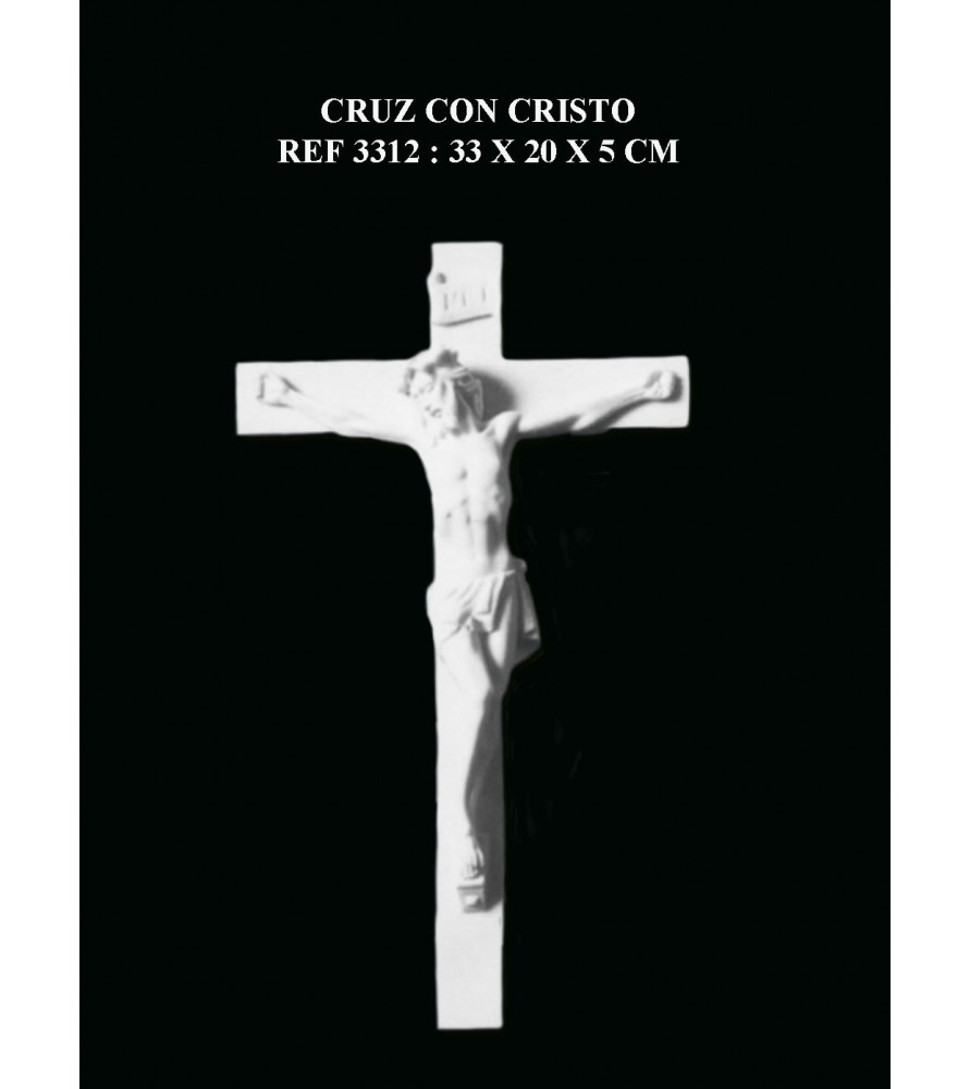 Cruz con cristo ref: 3312